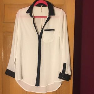 Free People Button Down